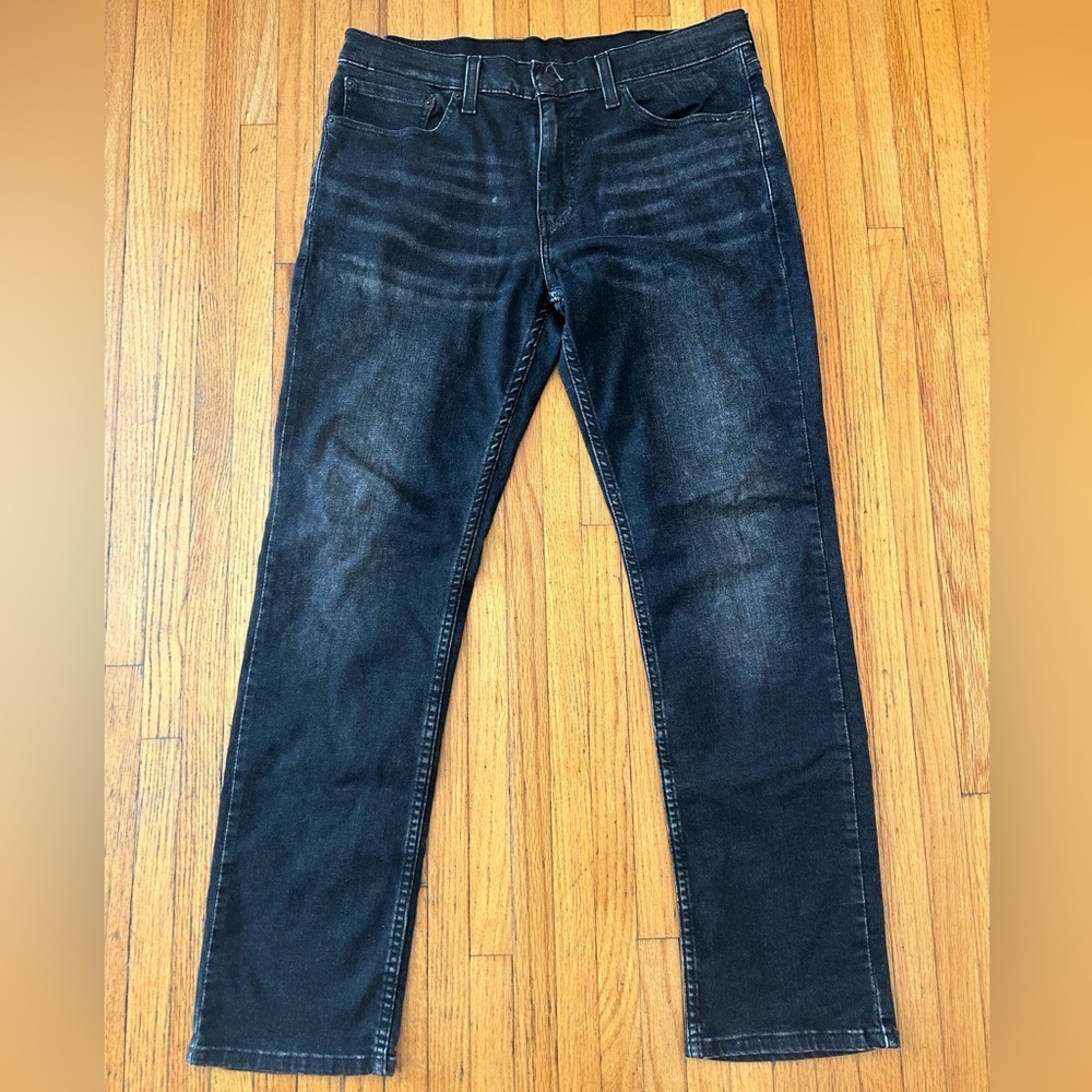 Levi's Men's 511 Slim Fit Flex Jeans in Frog Eye Grey - Picture 6 of 8